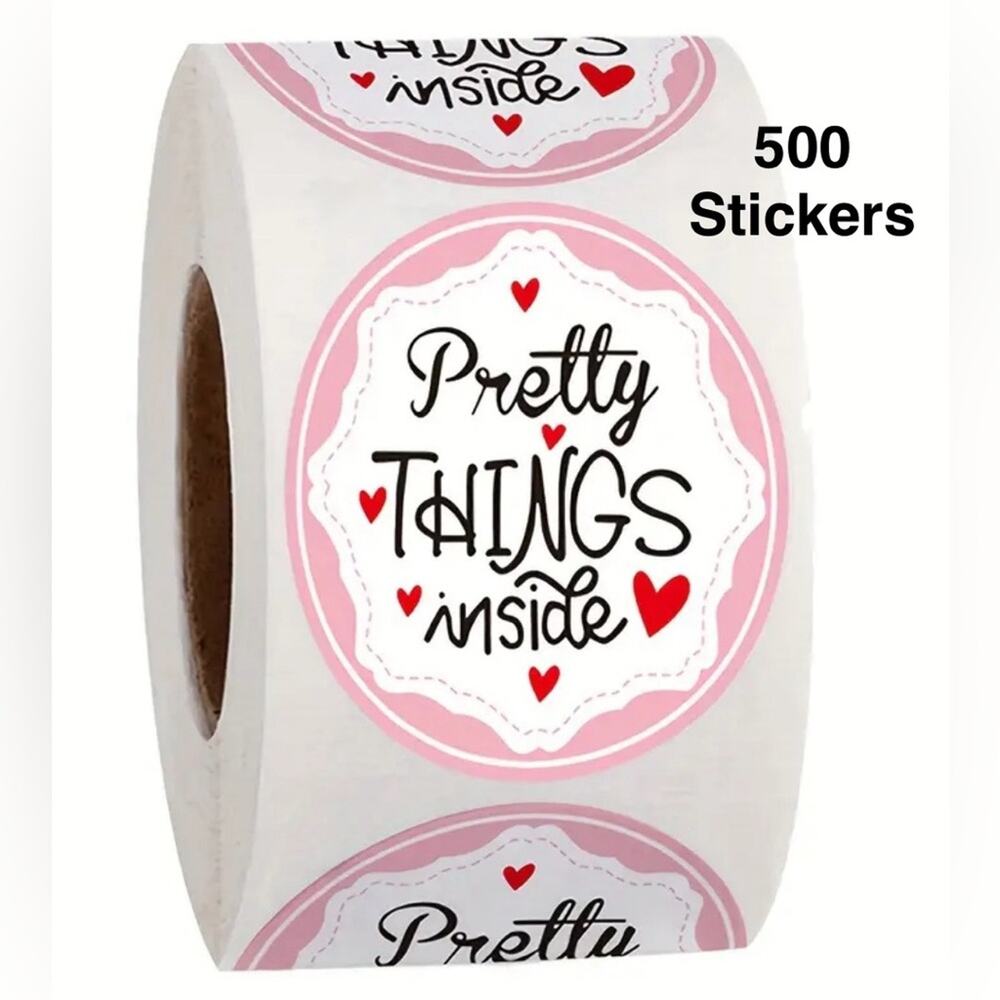 500 Pretty Things Inside Stickers Roll
